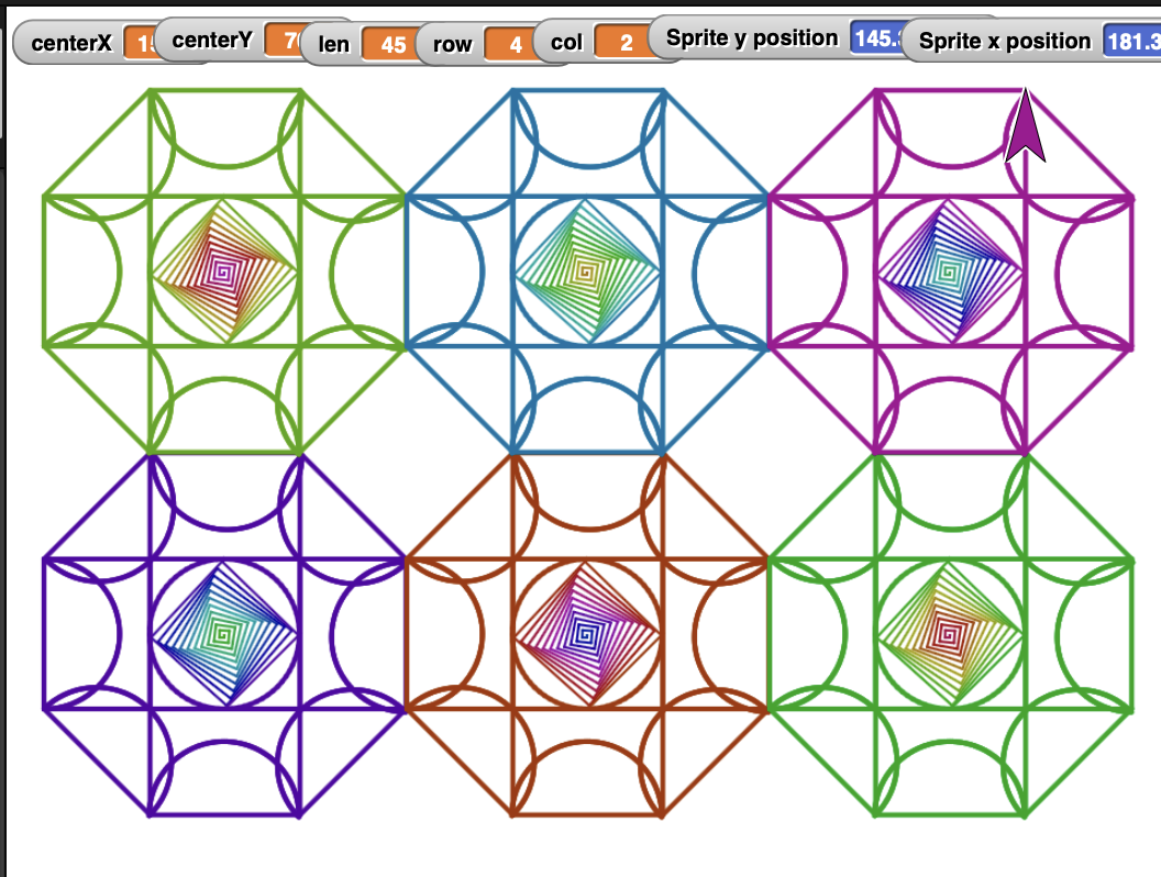 Geometric tiling in Snap!